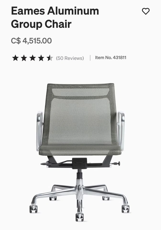 Eames Aluminum Group Chair - photo 2