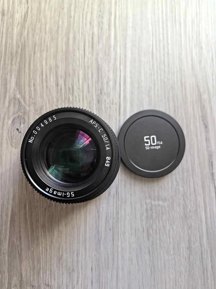 SG-image 50mm f/1.4 lens for Canon RF