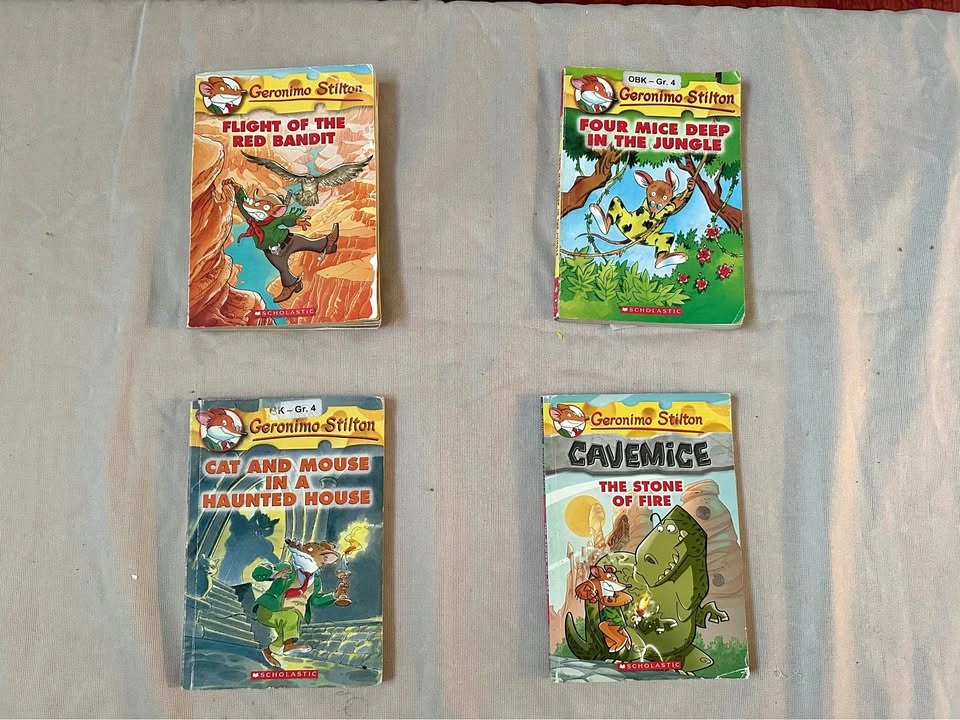 Assorted Geronimo Stilton Paperback Books