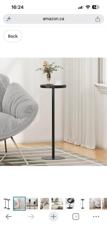Small round side table - photo 4