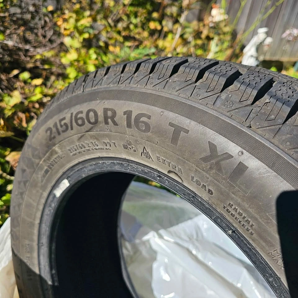 Set of 4 Continental VikingContact 7 Winter Tires 215/60R16 XL - photo 4