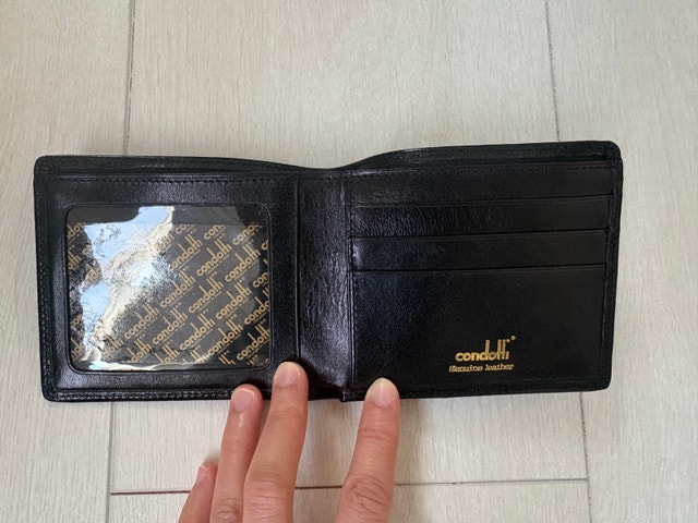 Condotti Leather Wallet (Black) - photo 2