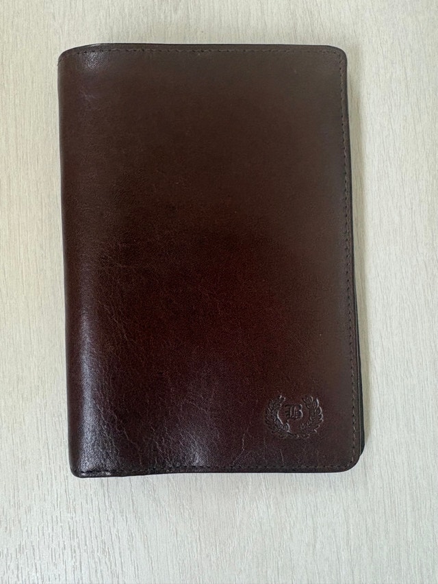 Bertotti Leather Wallet (Brown Black)