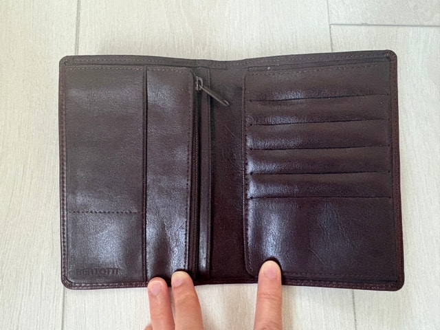 Bertotti Leather Wallet (Brown Black) - photo 2