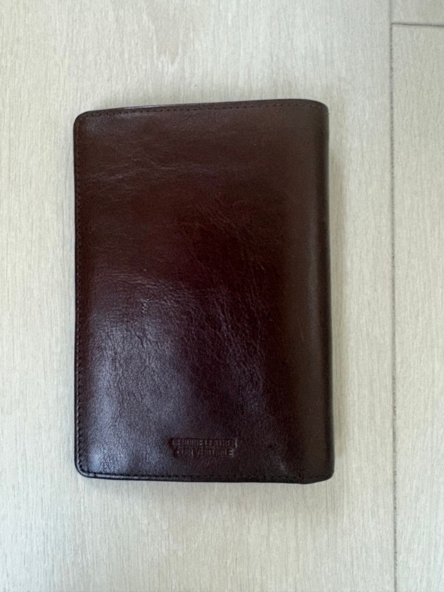 Bertotti Leather Wallet (Brown Black) - photo 3