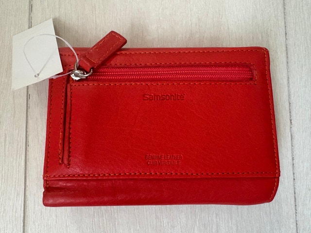 Samsonite Wallet (Red Orange)