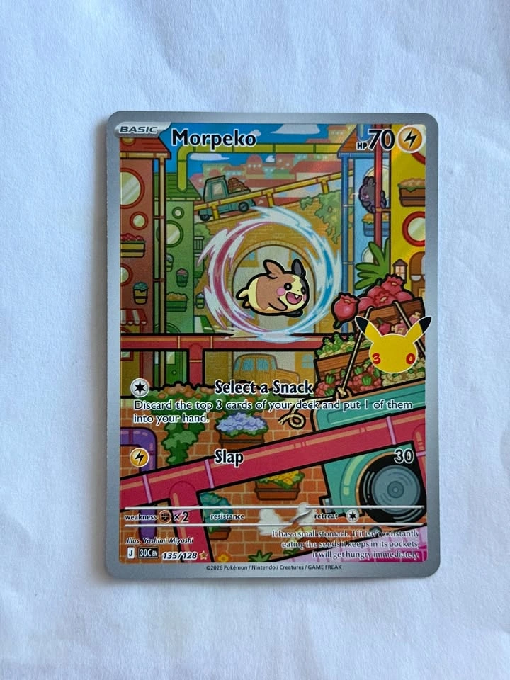 Morpeko - 135/128 - ME: 30th Celebration (30C)