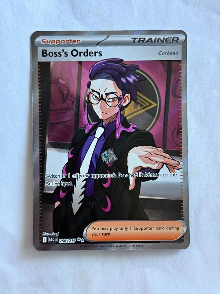 Boss's Orders: Corbeau #256 Pokemon Ascended Heroes