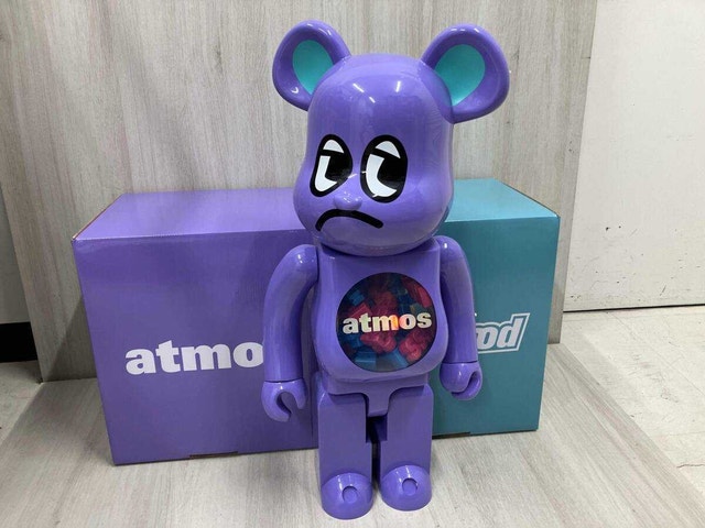 Medicom BE@RBRICK atmos BADMOOD 1000% Purple – Open Box