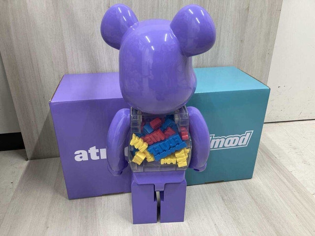 Medicom BE@RBRICK atmos BADMOOD 1000% Purple – Open Box - photo 2