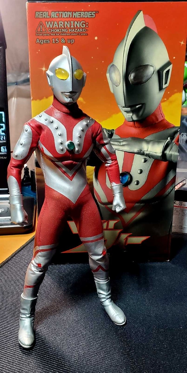 Real Action Heroes RAH Medicom Toy Ultraman Zoffy Ver 2.0 - photo 3