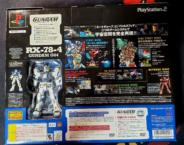 Ps2 Mobile Suit Gundam Encounters in Space Limited Edition - photo 2
