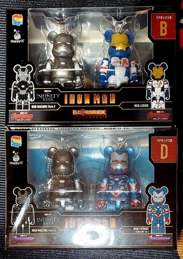 BEARBRICK BOX SET MARVEL AND IRONMAN - photo 5