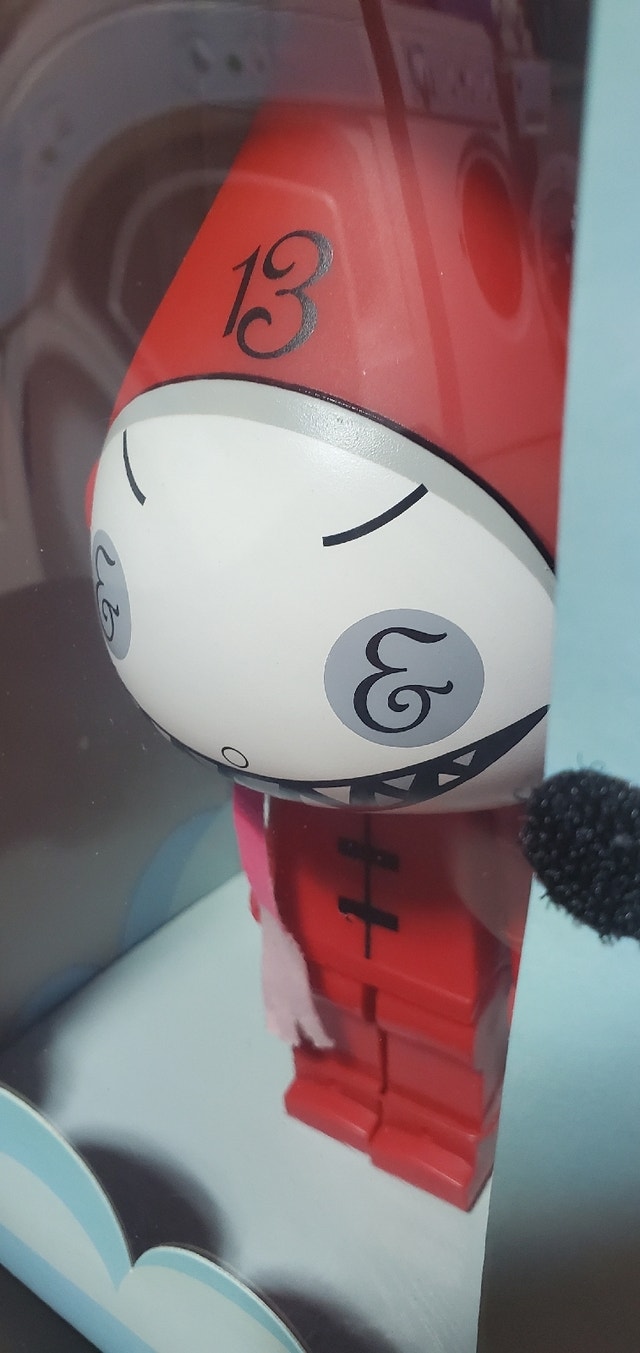 KIDROBOT X DALEK 10" RED ICE-BOT DESIGNER VINYL FIGURE