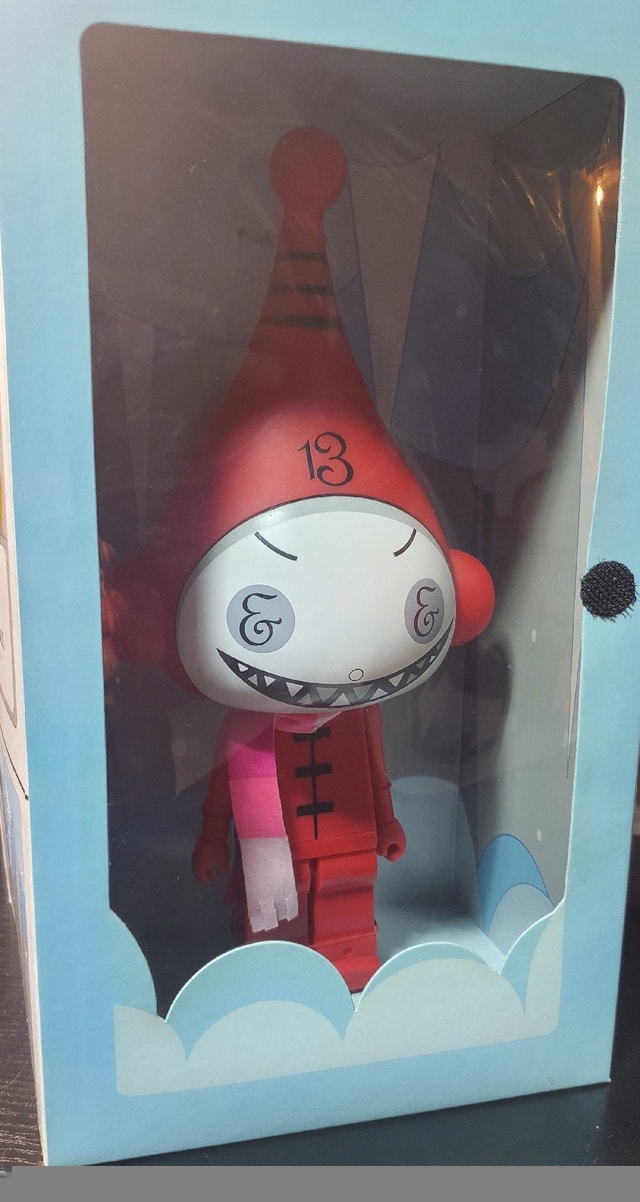 KIDROBOT X DALEK 10" RED ICE-BOT DESIGNER VINYL FIGURE - photo 2