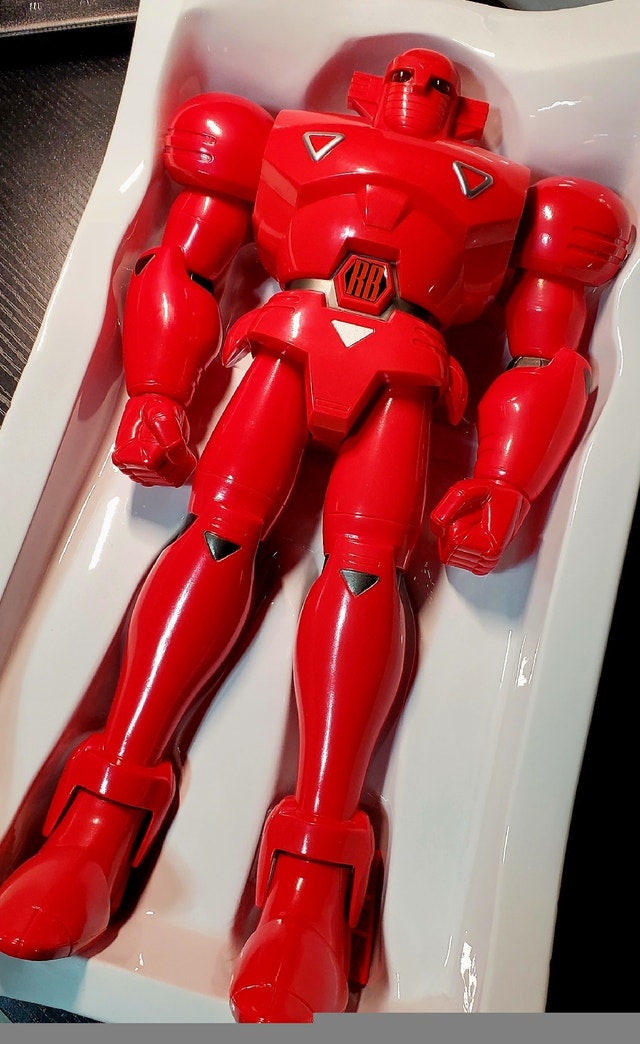 BANDAI 1994 Super Robot Red Baron Champion Fighter 40cm RARE - photo 3
