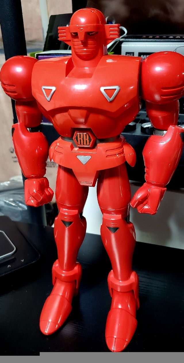 BANDAI 1994 Super Robot Red Baron Champion Fighter 40cm RARE - photo 5