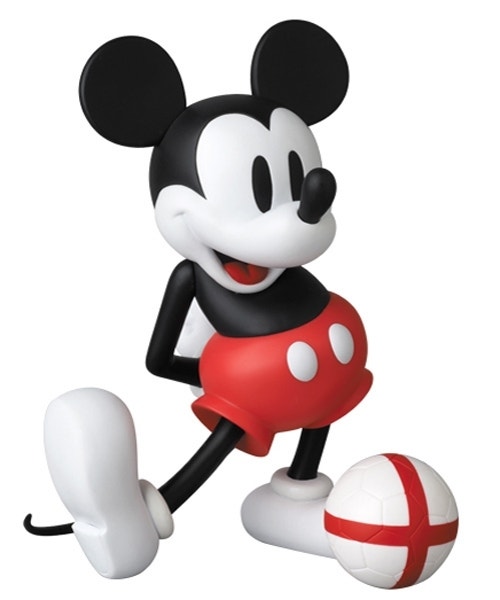 VCD MICKEY MOUSE WITH FOOTBALL (ENGLAND)