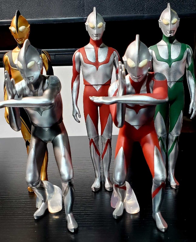 Shin Ultraman Soft Vinyl Sets 5 Pieces