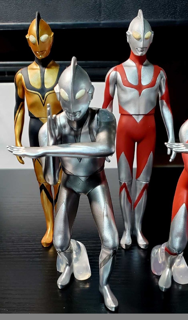 Shin Ultraman Soft Vinyl Sets 5 Pieces - photo 2
