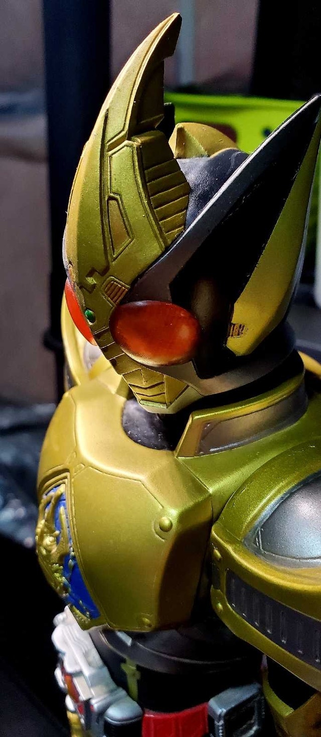 Huge 35cm Kamen Rider Shodo-X Kamen Rider Blade King Form - photo 2