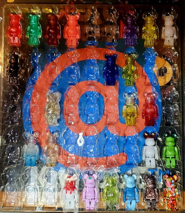 JELLY BEAN Bearbrick 100%