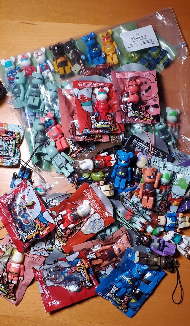Bearbrick 70% $5 each