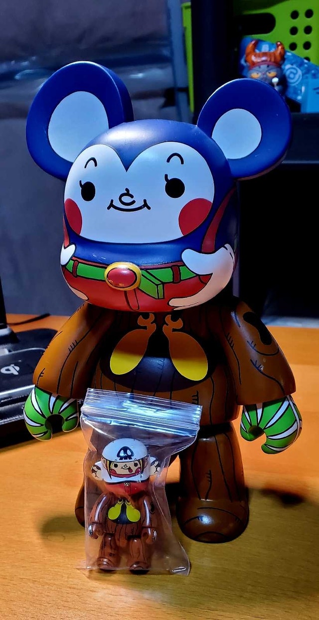 Medicom 400 + 100% RARE Kei Sawada Cucumouse blue 2005 Toy2R - photo 2