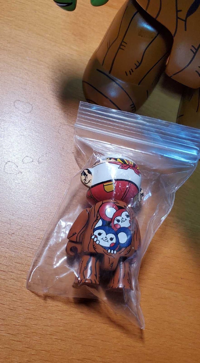 Medicom 400 + 100% RARE Kei Sawada Cucumouse blue 2005 Toy2R - photo 5