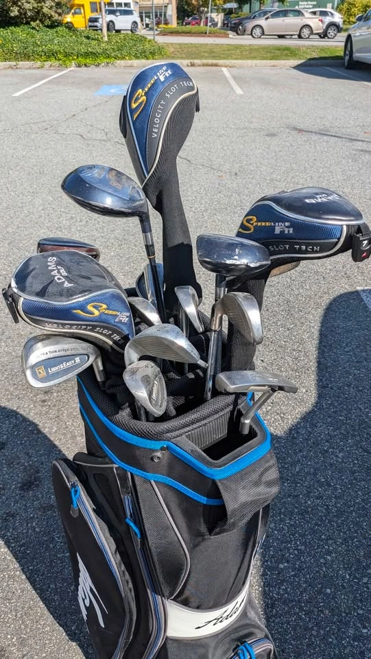 Golf clubs - various brands with bag - photo 2