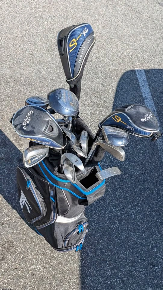 Golf clubs - various brands with bag - photo 4