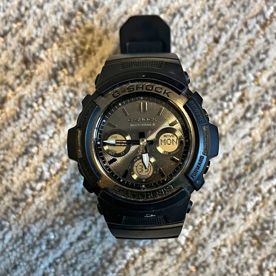 Casio G Shock AWG-M100SBB