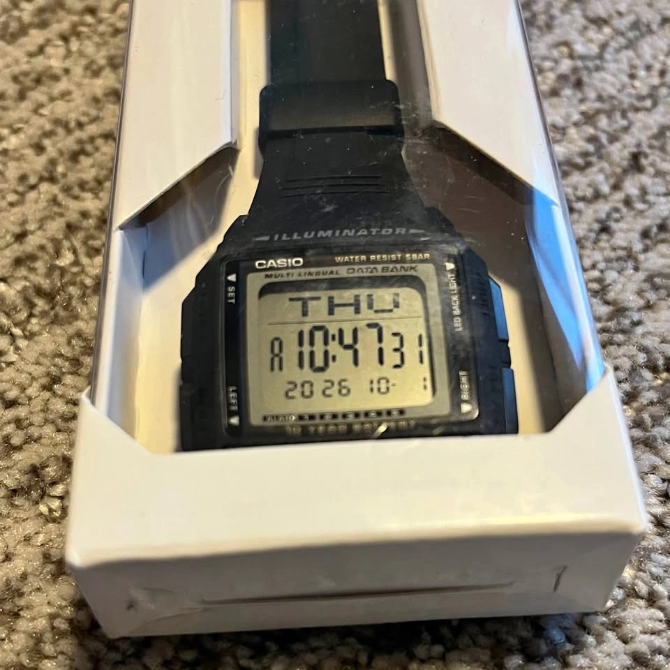 BRAND NEW/STILL SEALED Casio DB-36 Databank Watch