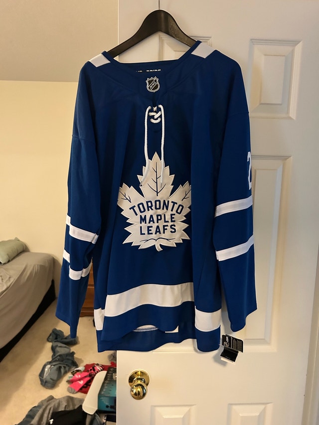 Felix Potvin Adidas Maple Leaf Jersey