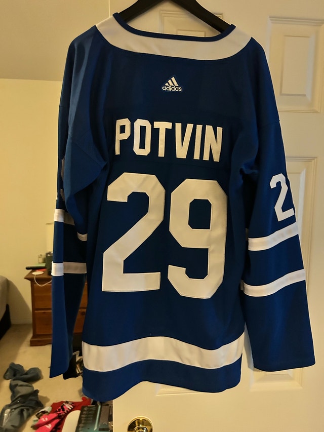 Felix Potvin Adidas Maple Leaf Jersey - photo 4