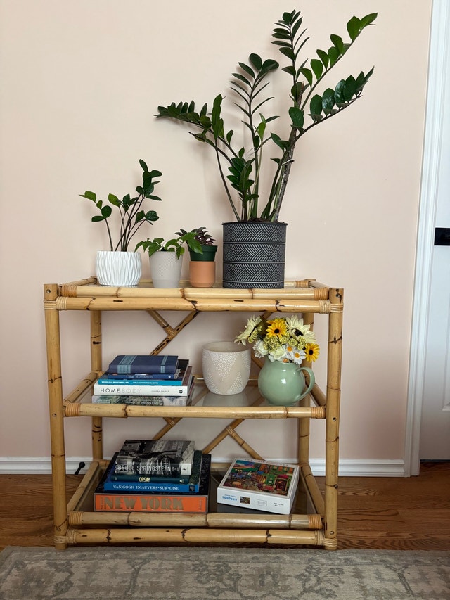 Bamboo 3-tier shelving / Plant stand