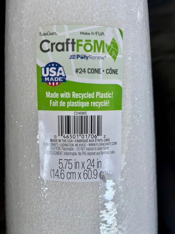 New FloraCraft Foam 24-inch Cone - photo 2