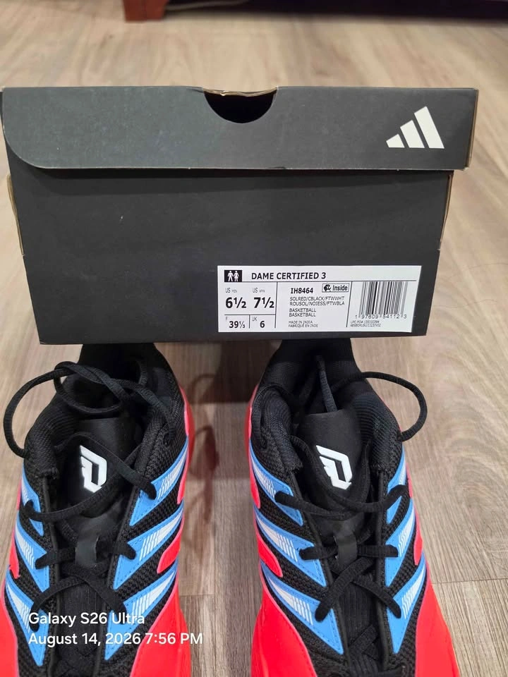 Adidas Dame Certified 3 Basketball Shoes Size 6.5 Men / 7.5 Wome - photo 2