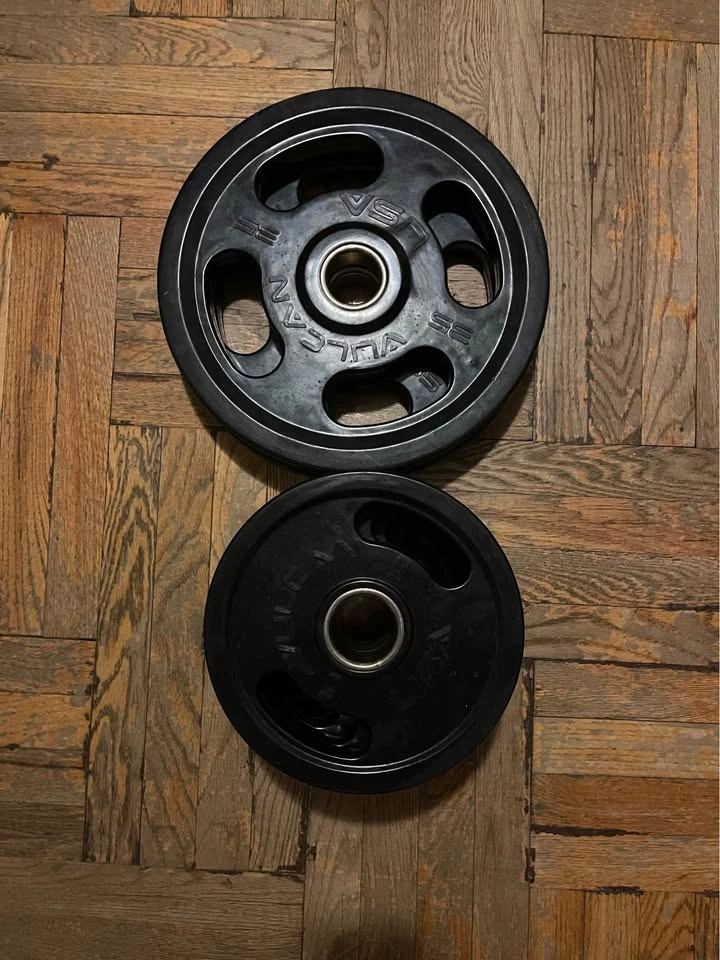 RUBBER COATED OLYMPIC WEIGHT PLATES - photo 3