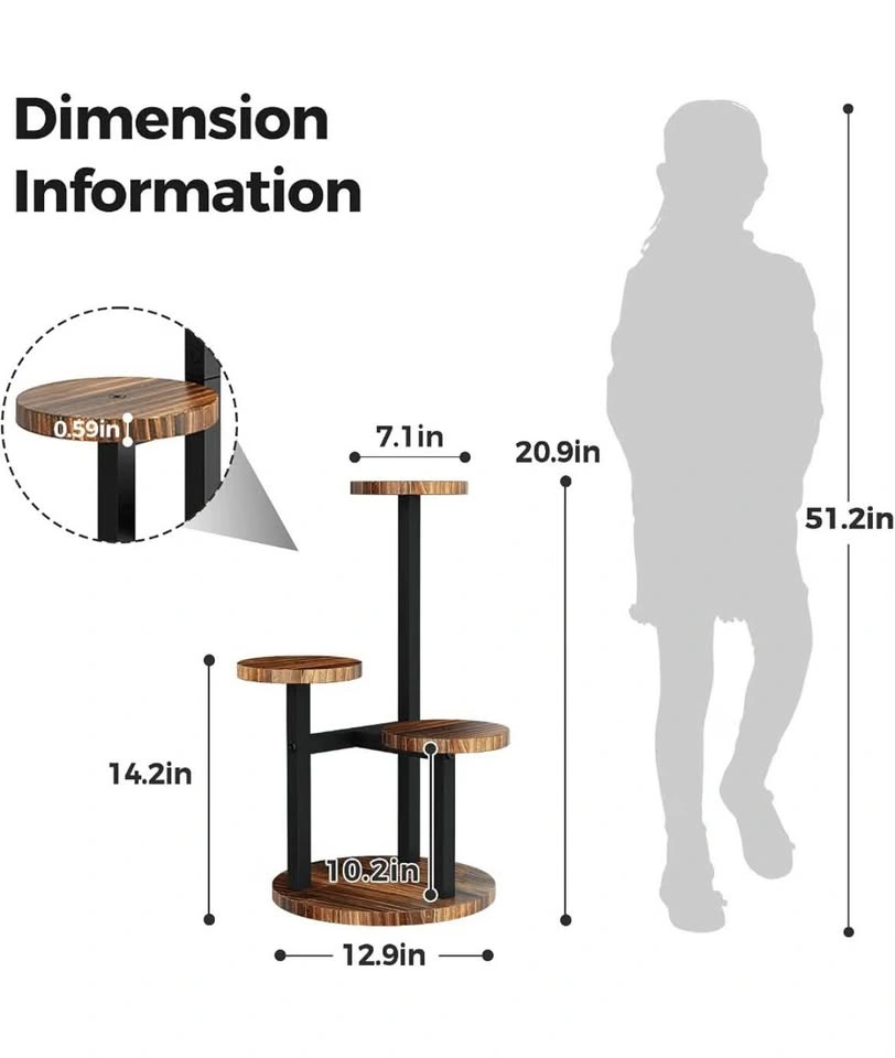 3-tiered plant stand - photo 2