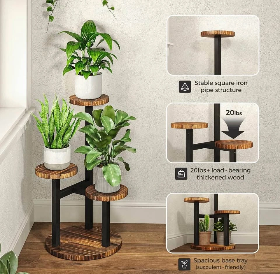 3-tiered plant stand - photo 4