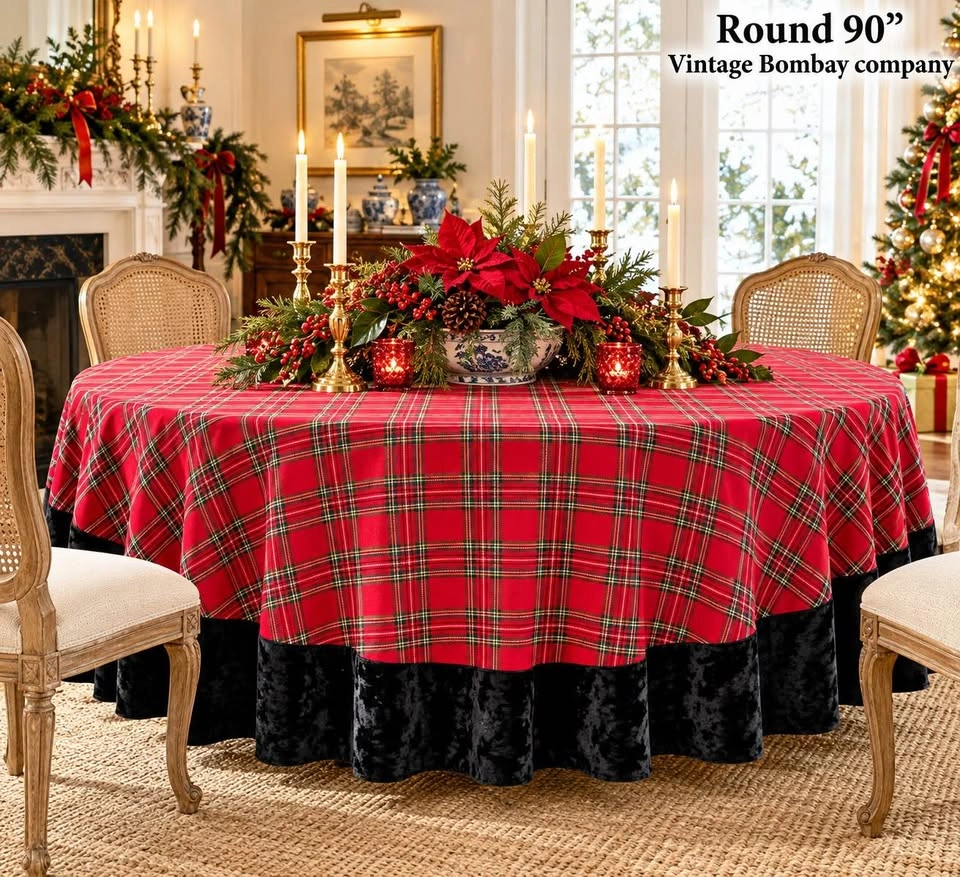 Table Cloth Holiday Vintage Bombay Company - photo 2