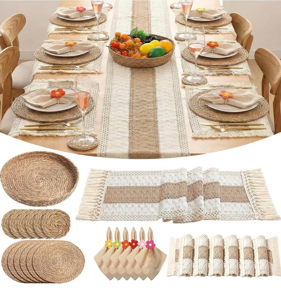 32-Piece Boho Table Setting for Six - photo 2