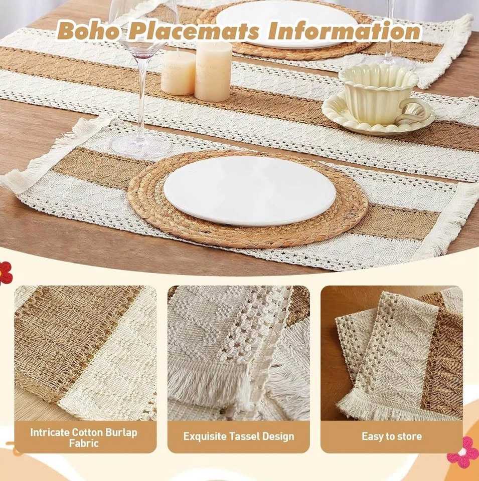 32-Piece Boho Table Setting for Six - photo 5