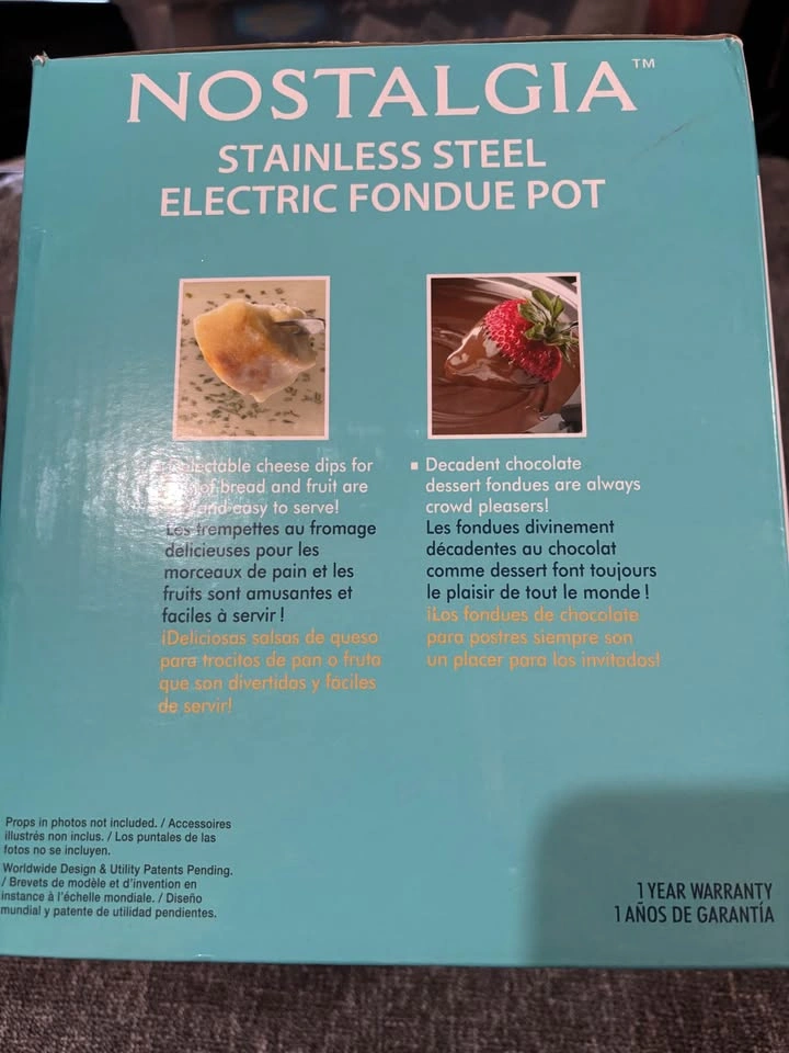 Nostalgia Stainless Steel Electric Fondue Pot - photo 4