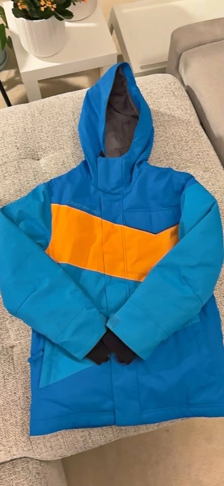 Obermeyer Blue Orange Winter and Ski Jacket - kids size 8