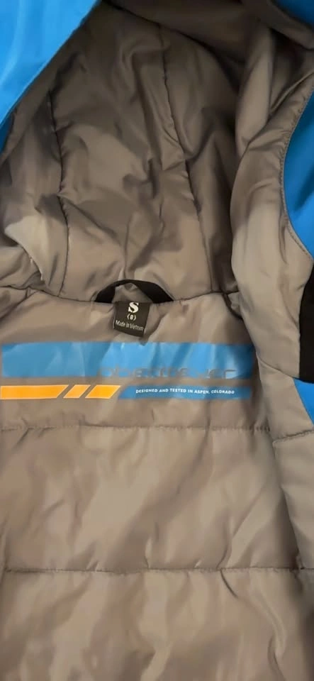 Obermeyer Blue Orange Winter and Ski Jacket - kids size 8 - photo 3