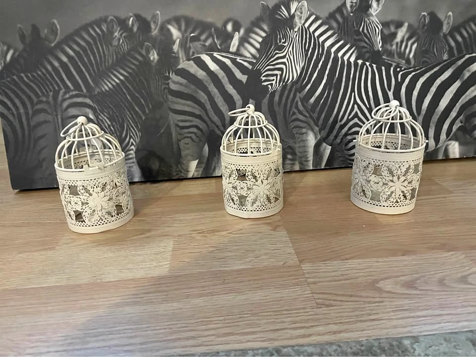 Bird Cage Tea Light Holders