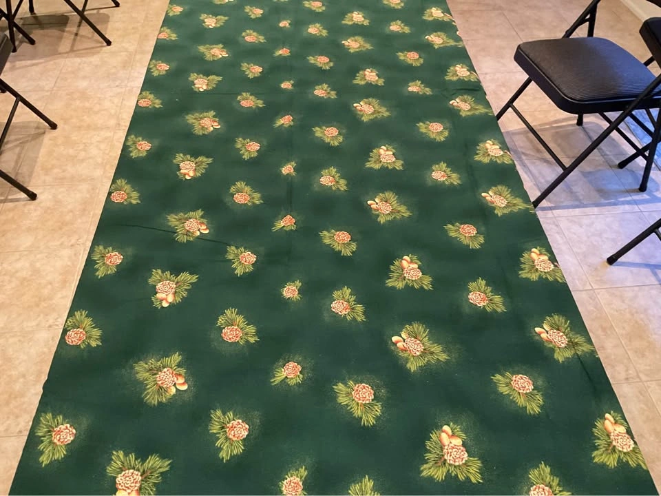 Table Cloth & 5 Napkins Holiday Lush Moody 100% Cotton - photo 5