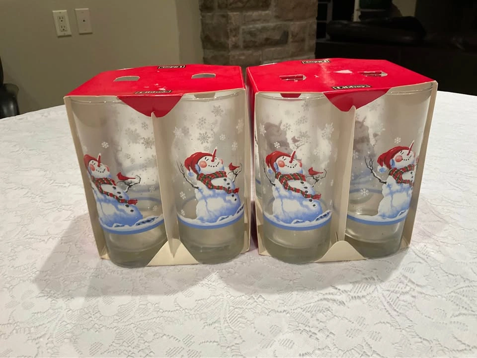 Libbey Vintage BNIB Holiday Glasses Set of 8 - photo 3